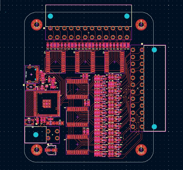 Homewall LED driver circuit placeholder